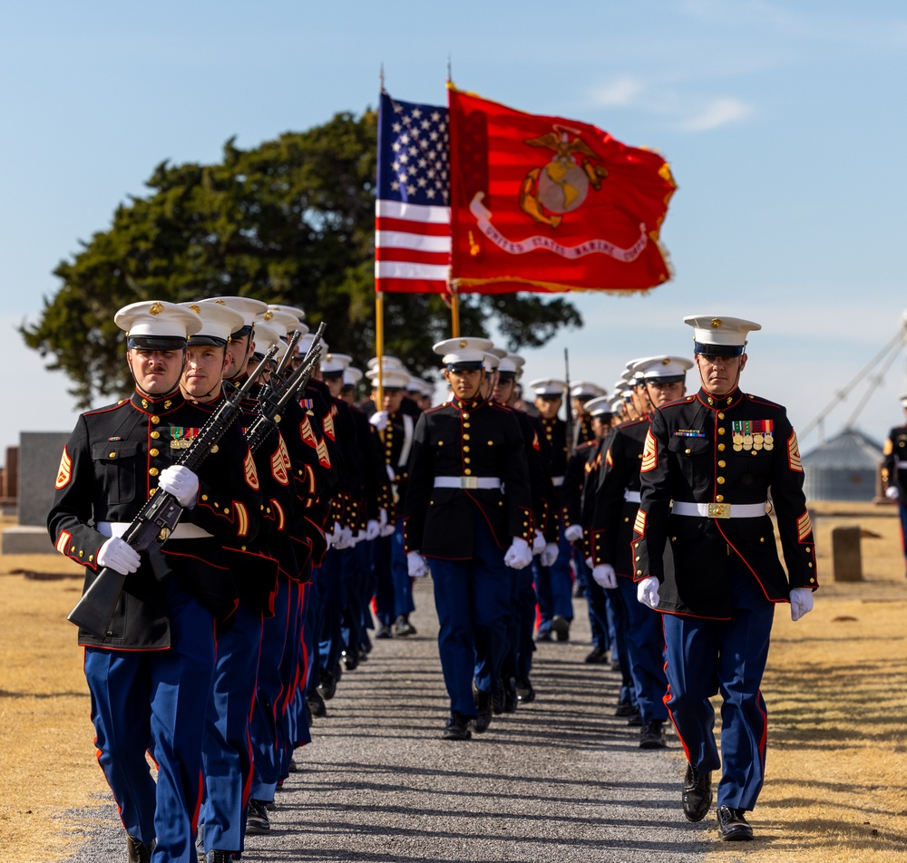 Marine returns home after 82 years