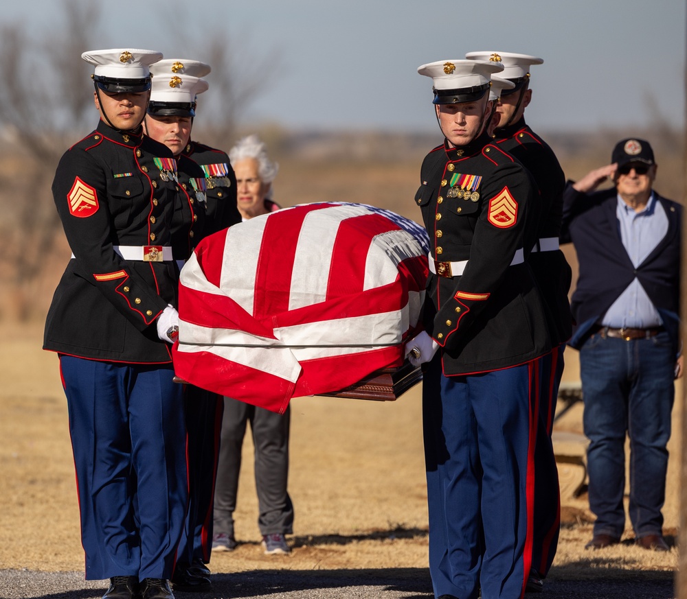 Marine returns home after 82 years