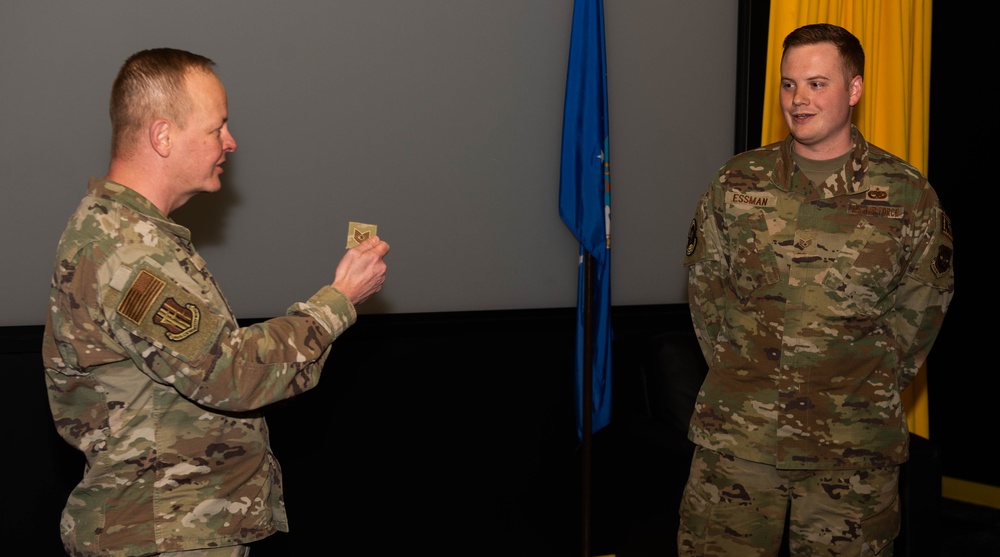 Travis promotes Airmen