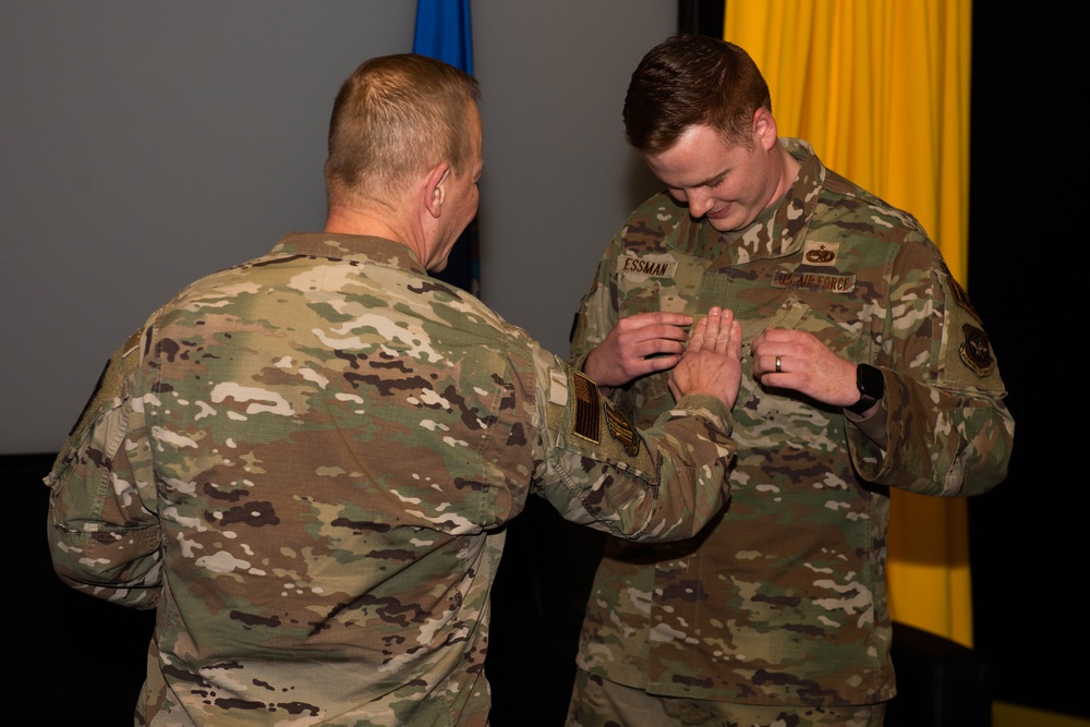 Travis promotes Airmen