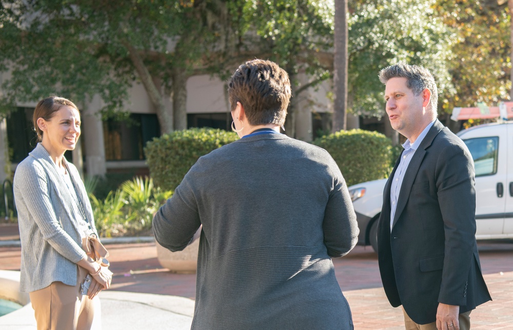 Assistant Secretary of the Navy visits Joint Base Charleston