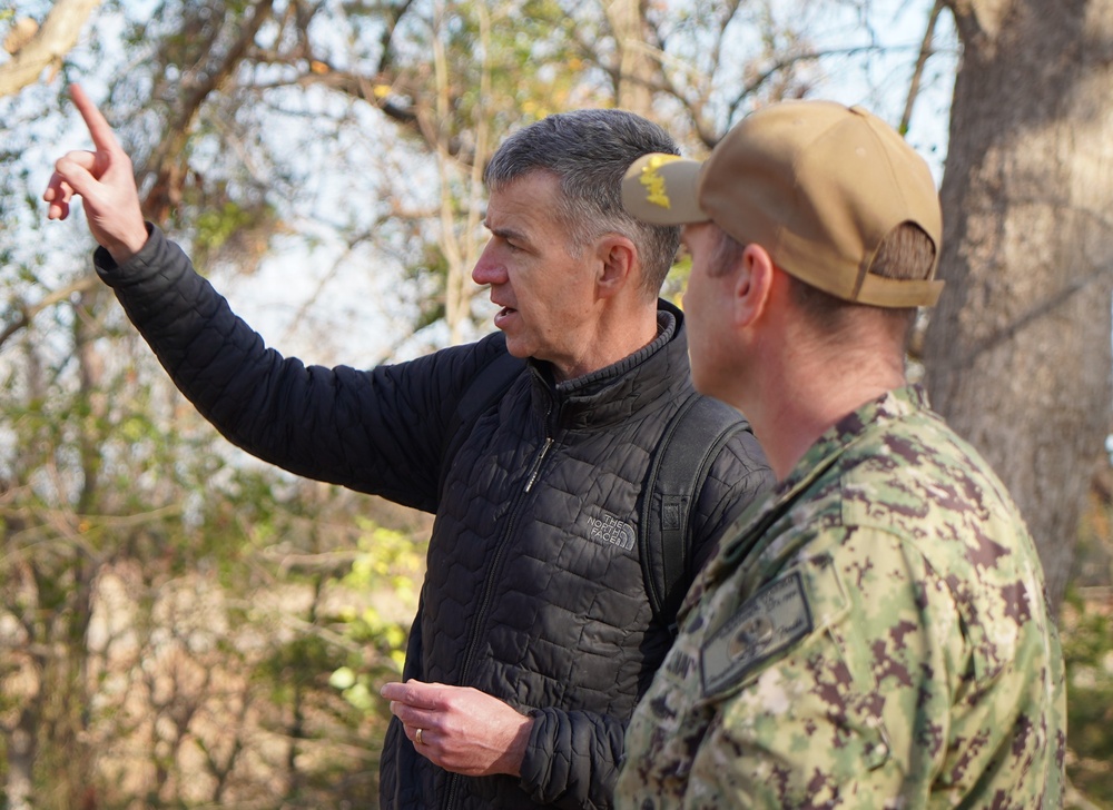 Cultural Resources site visit at NWS Yorktown