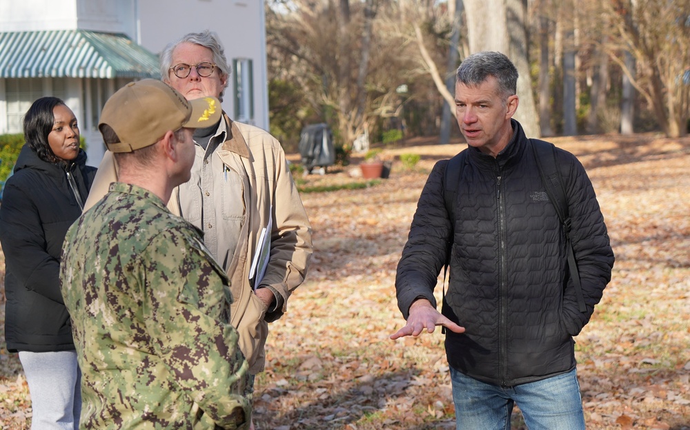 Cultural Resources site visit at NWS Yorktown
