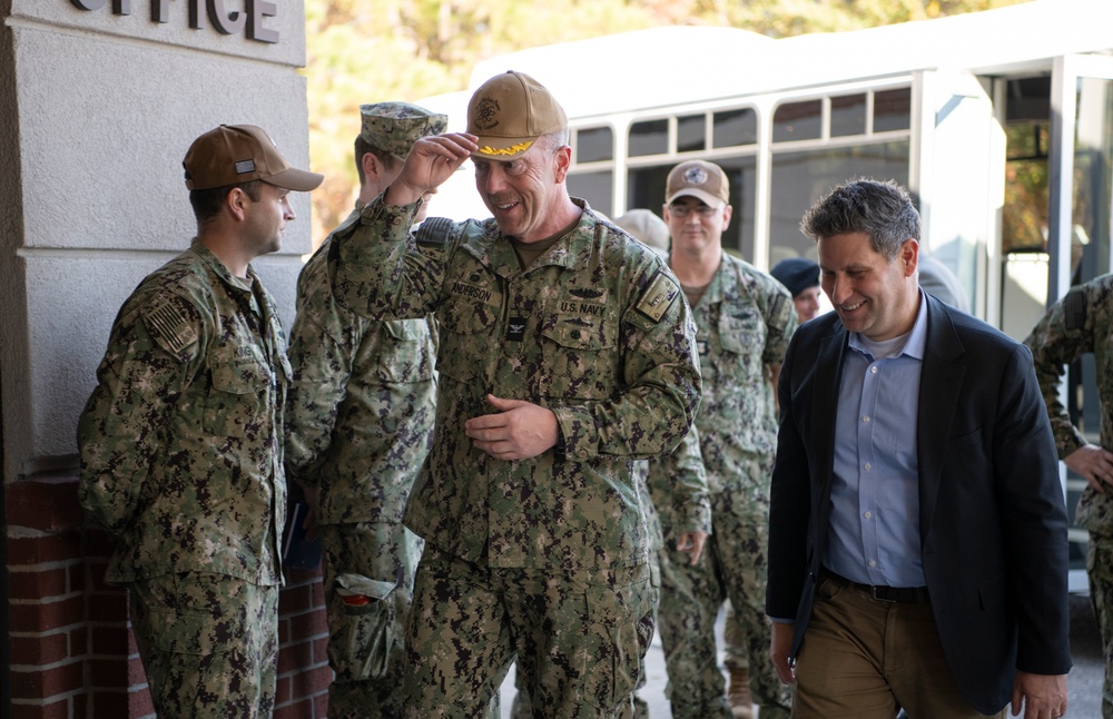 Assistant Secretary of the Navy visits Joint Base Charleston