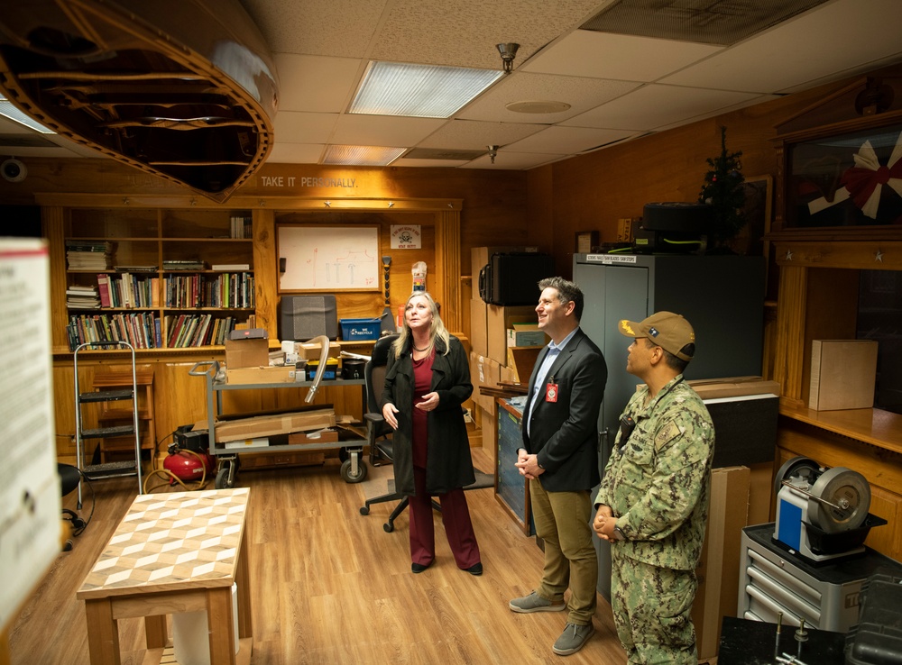 Assistant Secretary of the Navy visits Joint Base Charleston