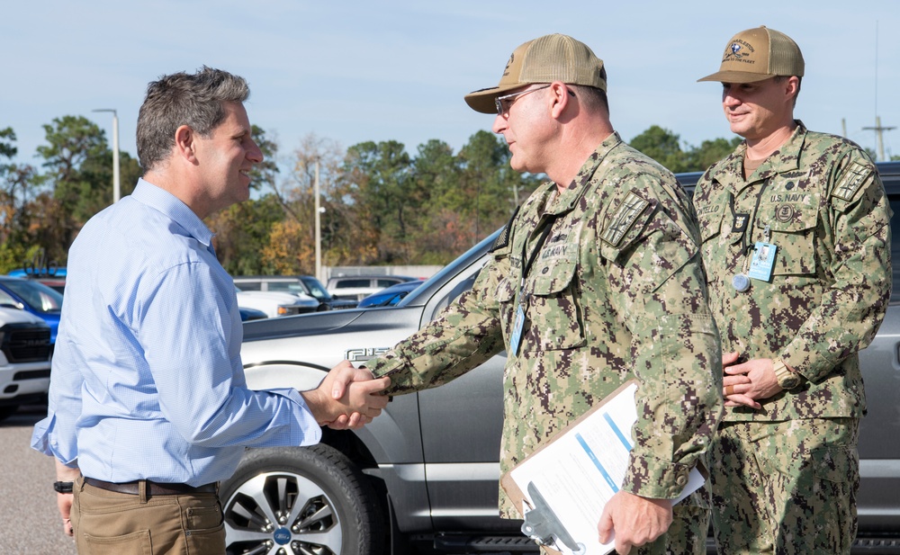 Assistant Secretary of the Navy visits Joint Base Charleston
