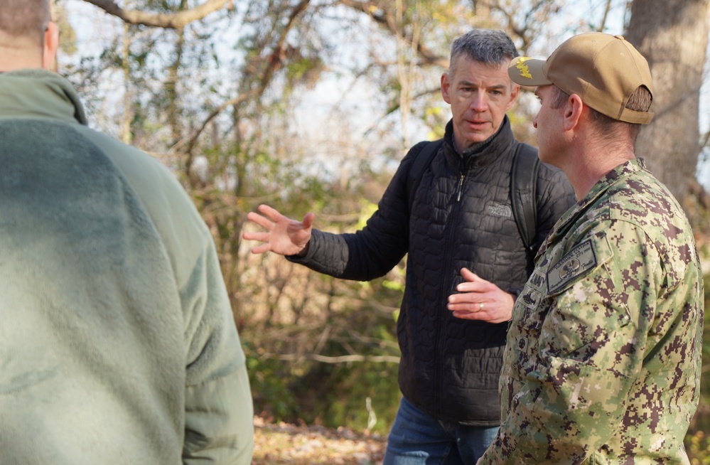 Cultural Resources site visit at NWS Yorktown