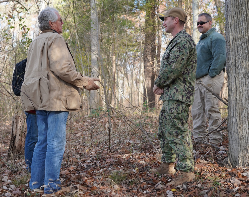 Cultural Resources site visit at NWS Yorktown