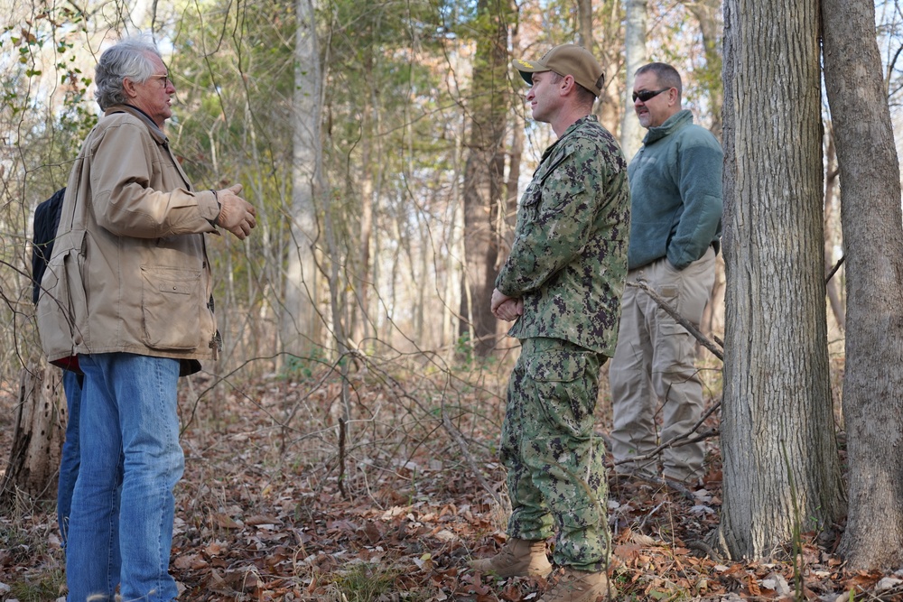 Cultural Resources site visit at NWS Yorktown