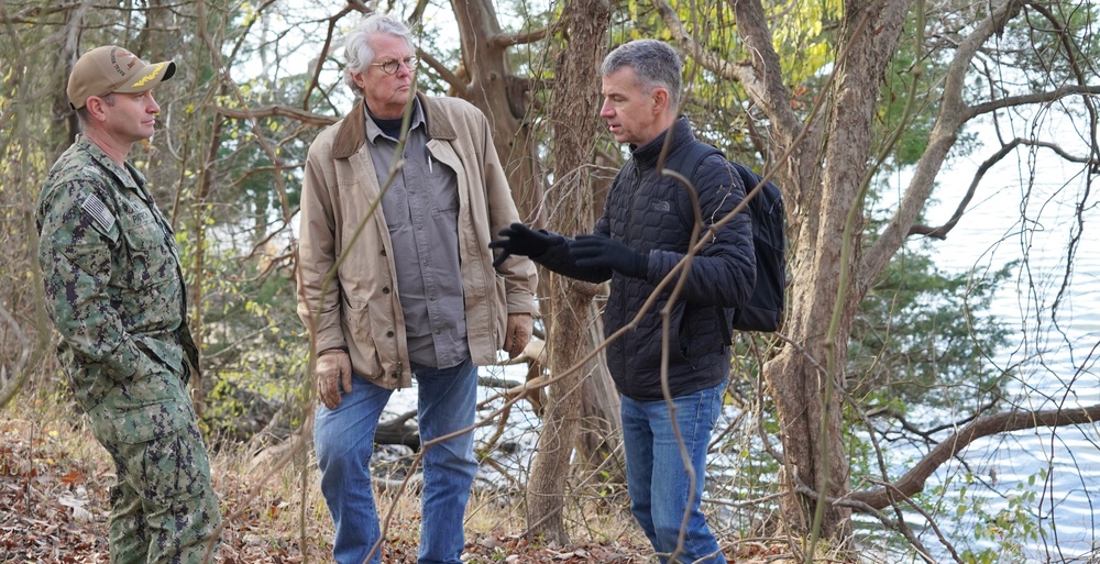 Cultural Resources site visit at NWS Yorktown