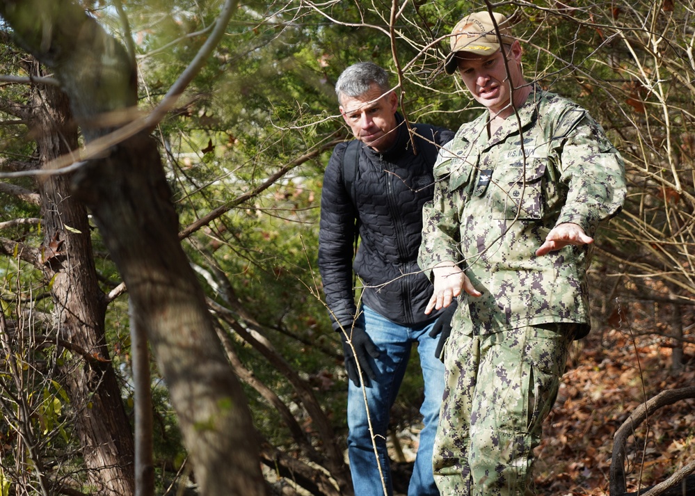 Cultural Resources site visit at NWS Yorktown