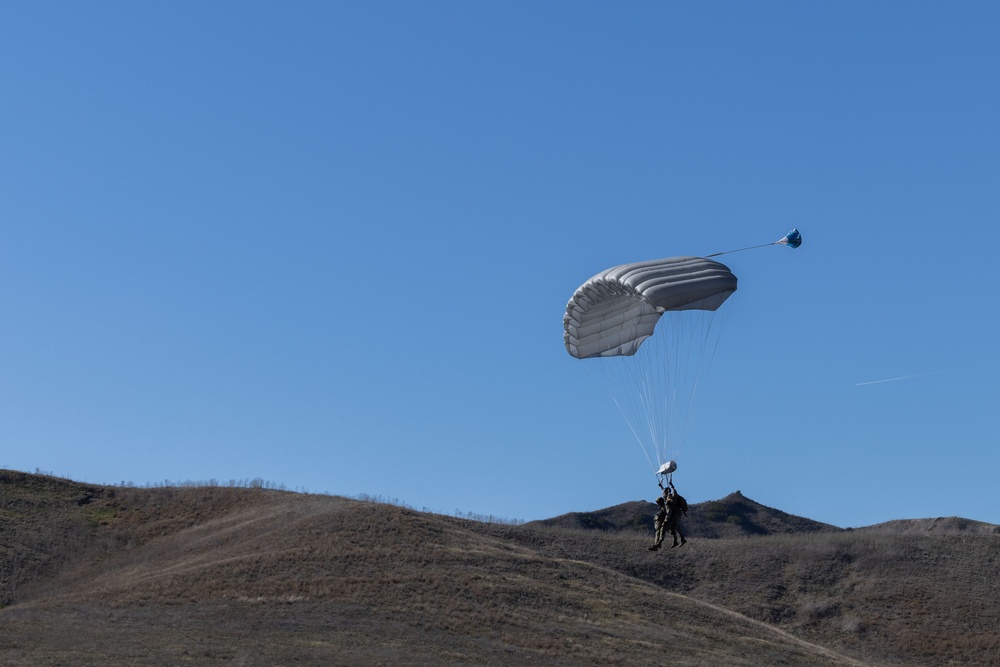 Steel Knight 23.2: U.S. Airmen conduct parachute operations training