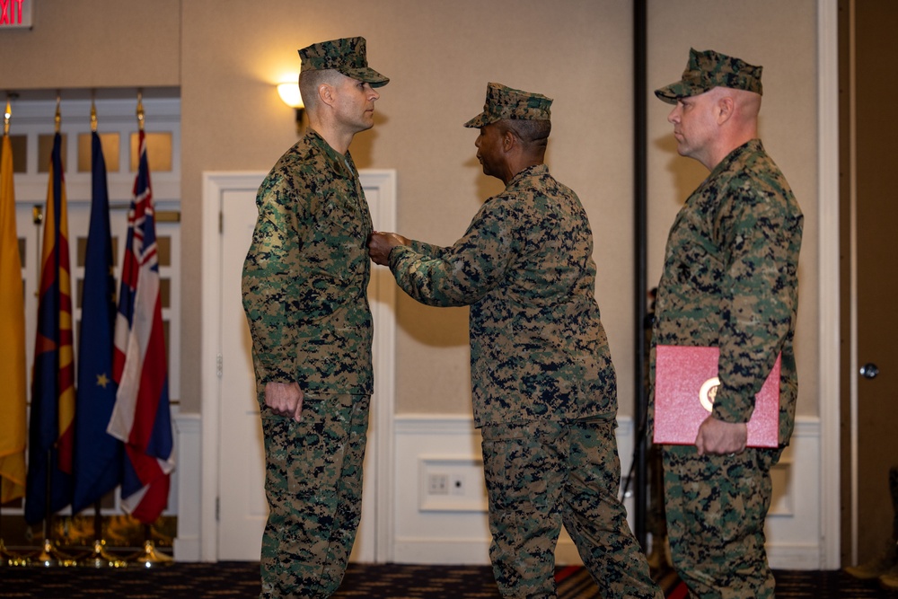 Quantico bids farewell to Sgt. Maj. Barry as Sgt. Maj. Brown assumes post