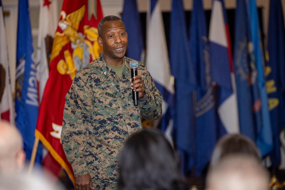 Quantico bids farewell to Sgt. Maj. Barry as Sgt. Maj. Brown assumes post