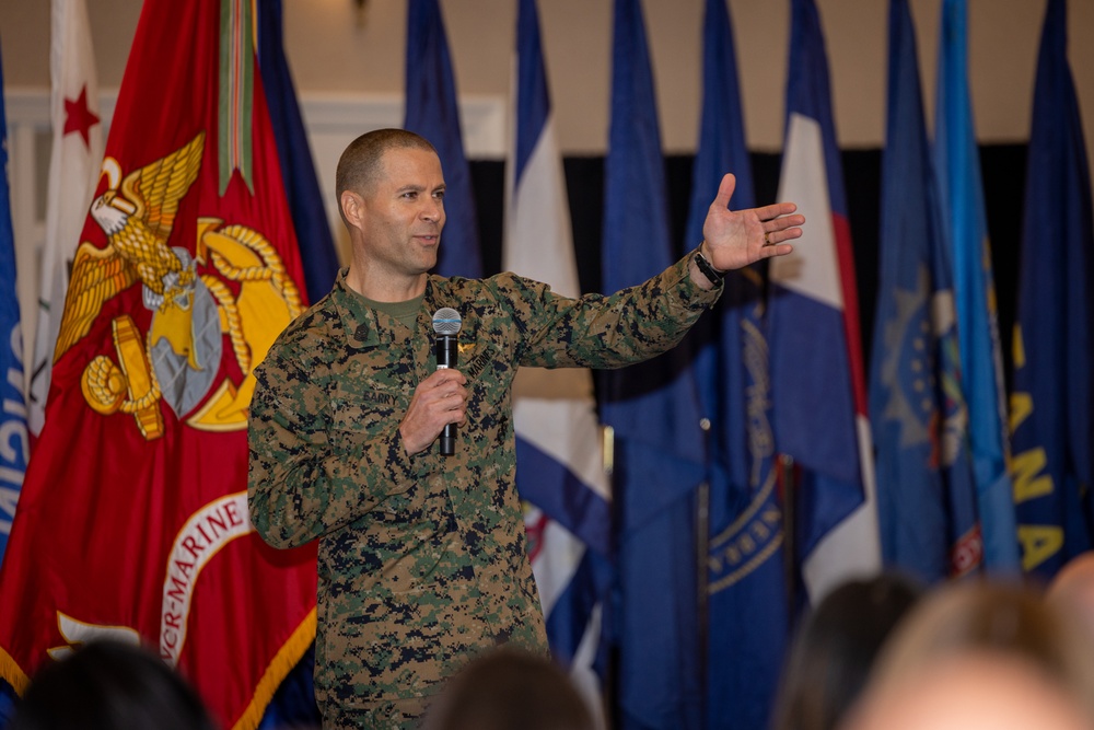 Quantico bids farewell to Sgt. Maj. Barry as Sgt. Maj. Brown assumes post