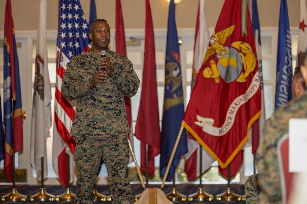 Quantico bids farewell to Sgt. Maj. Barry as Sgt. Maj. Brown assumes post