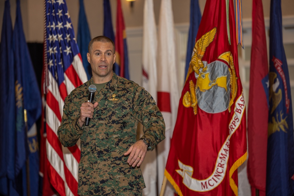 Quantico bids farewell to Sgt. Maj. Barry as Sgt. Maj. Brown assumes post