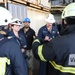 USS HWW Conducts Fire Drill with Croatian Shipyard Firefighters