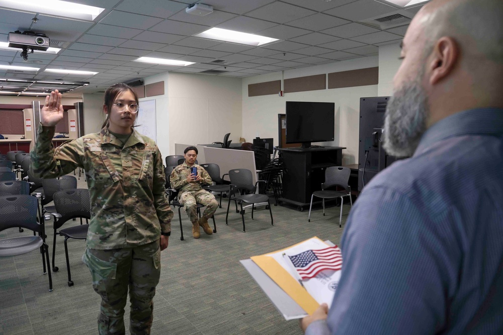 Go Blue, Stay Blue: U.S. Citizenship creates opportunities for Beale Airman