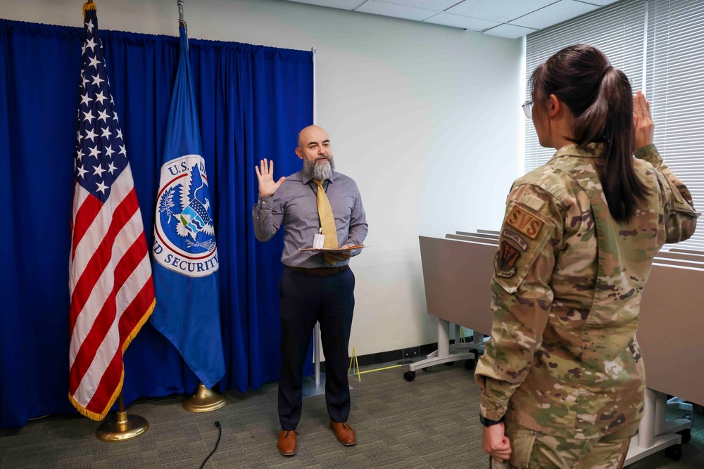 Go Blue, Stay Blue: U.S. Citizenship creates opportunities for Airman