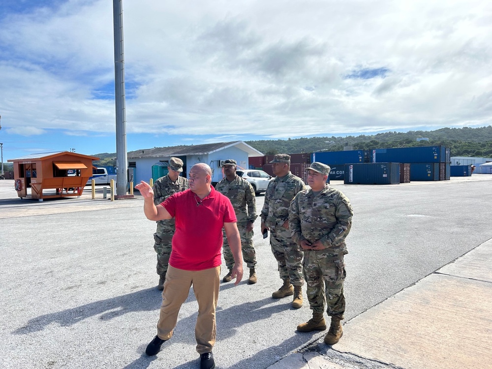 3rd Mobilization Support Group Visits CNMI and Palau