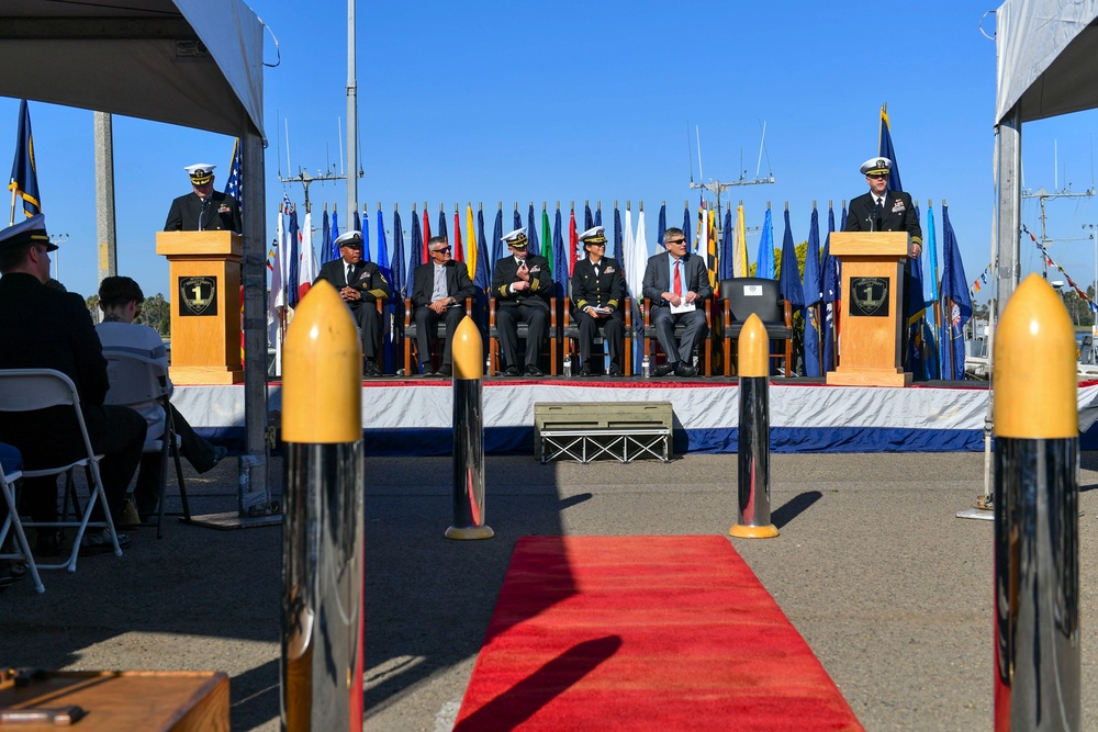 ACU-1 Change of command