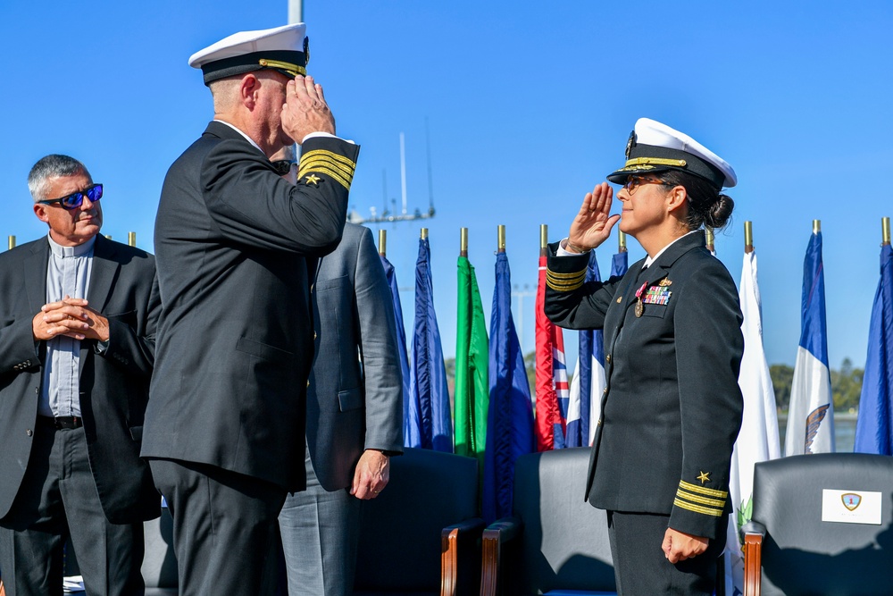 ACU-1 Change of command