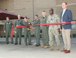Naval Air Station North Island Holds Ribbon Cutting Ceremony for New Aircraft Hangar