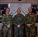 Maj. Gen. Sofge visits Col. Junge and Lt. Col. Frank Knutsen