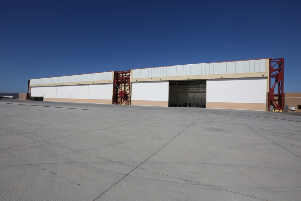 Naval Air Station North Island Holds Ribbon Cutting Ceremony for New Aircraft Hangar