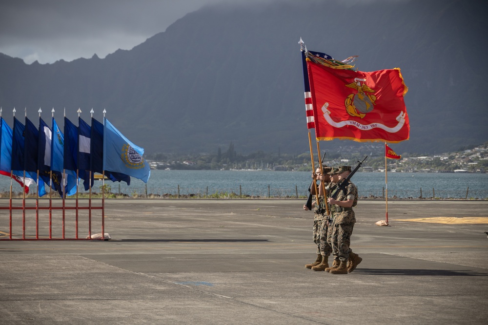 VMM-363 Change of Command