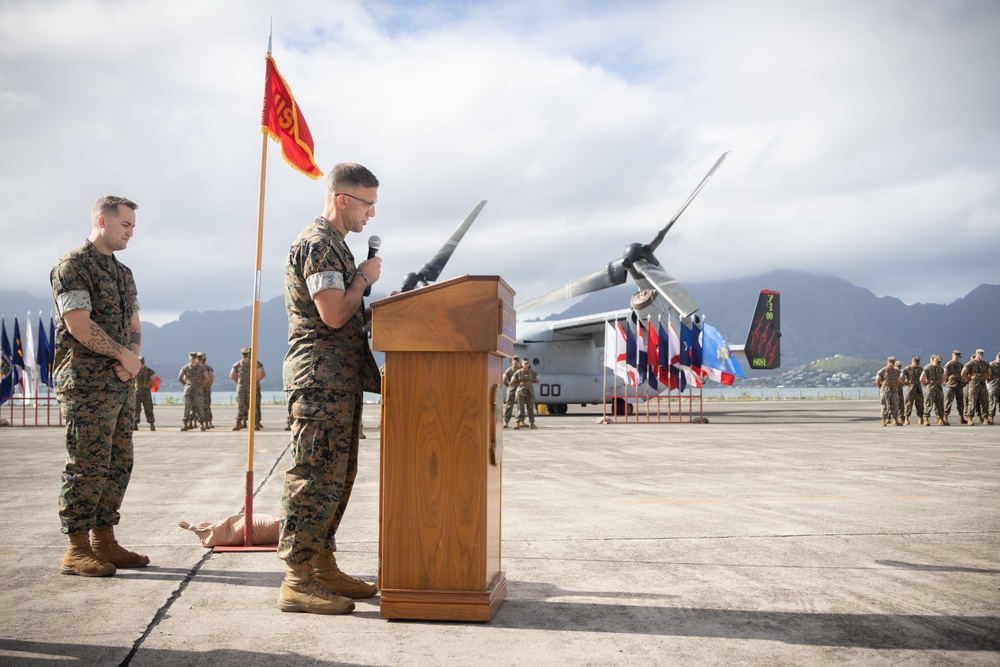 VMM-363 Change of Command