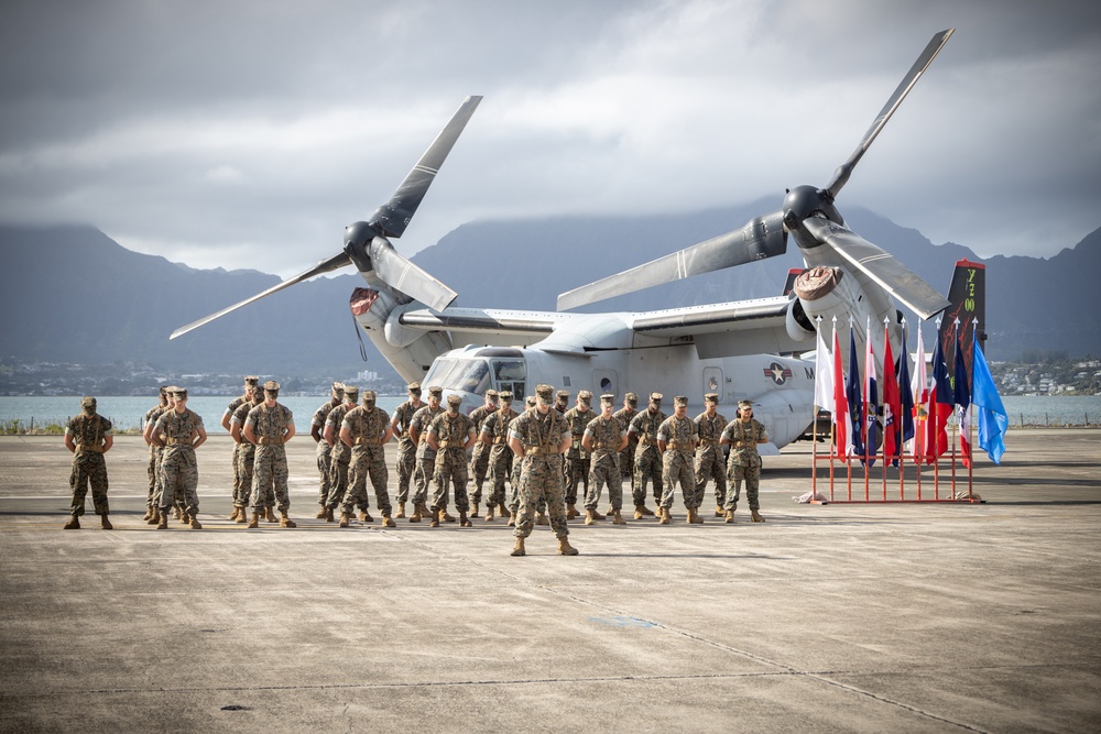 VMM-363 Change of Command