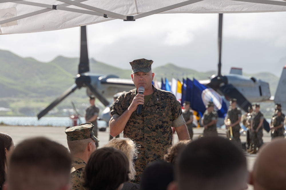 VMM-363 Change of Command