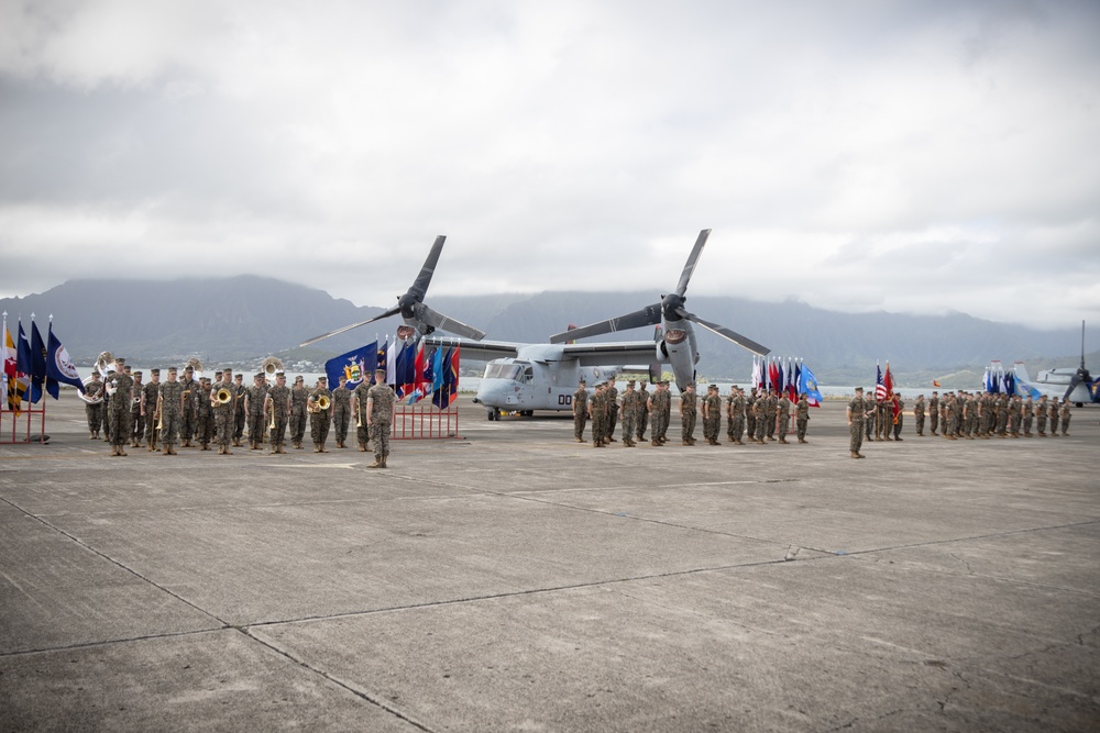 VMM-363 Change of Command