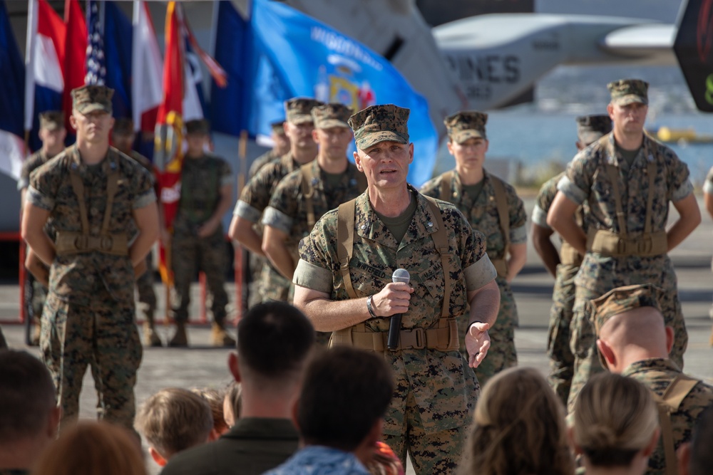 VMM-363 Change of Command