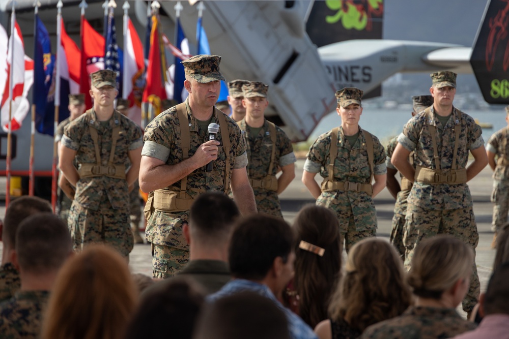 VMM-363 Change of Command