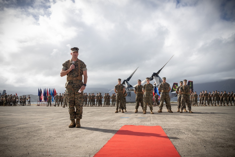 VMM-363 Change of Command