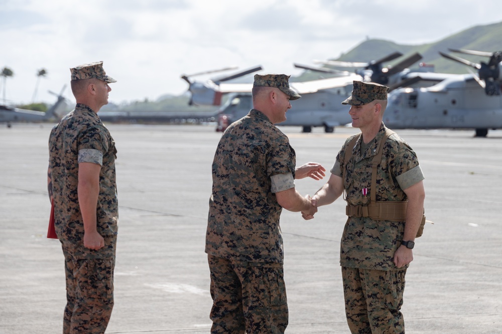 VMM-363 Change of Command