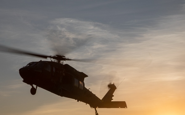 NSW and 16th Combat Aviation Brigade conduct maritime operation