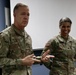 Adjutant General of Illinois 'Coins' Two National Guard Officers at Leader Engagement