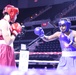 Pfc. Obed Bartee-El of the U.S. Army World Class Athlete Program competes in the U.S. Olympic Trials for Boxing