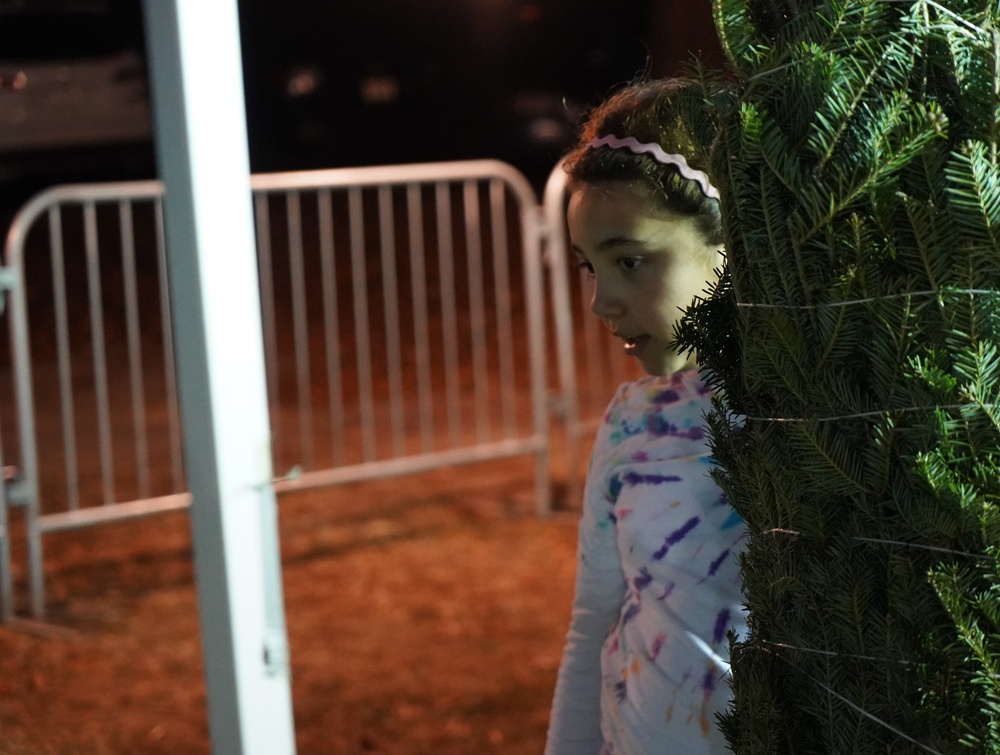 Trees for Troops event onboard Naval Weapons Station Yorktown