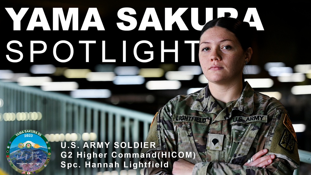 Yama Sakura 85 Spotlight: Spc. Hannah Lightfield