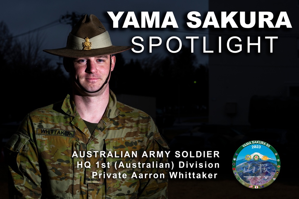 Yama Sakura 85 Spotlight: Private Aarron Whittaker