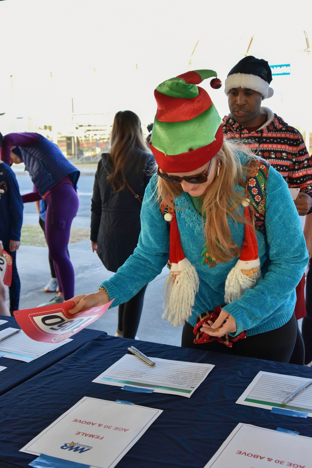 Jingle Bell 5K Run at Yokosuka Naval Base