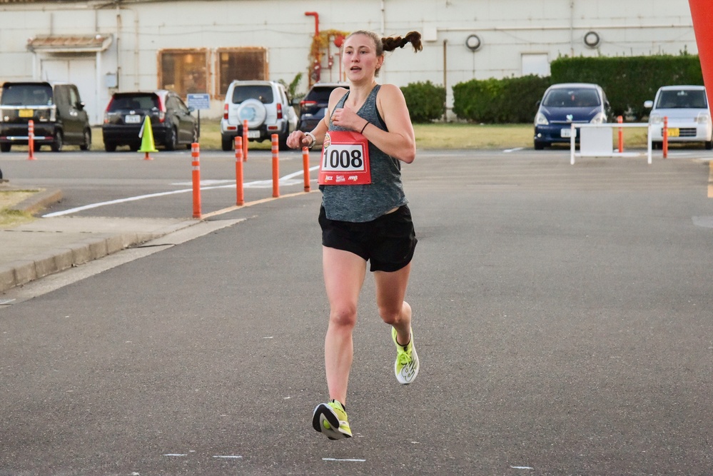 Jingle Bell 5K Run at Yokosuka Naval Base