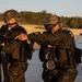 Scuba at Sunset: 31st Marine Expeditionary Unit’s Maritime Raid Force Dive Reconnaissance Team