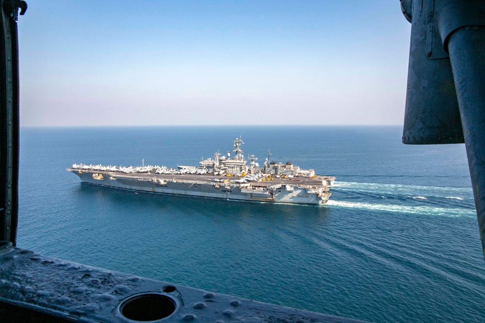 IKE Supports Naval Operations in 5th Fleet Area of Operations