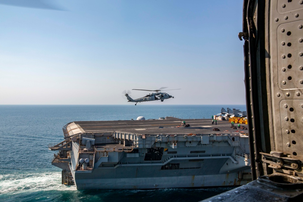 IKE Supports Naval Operations in 5th Fleet Area of Operations